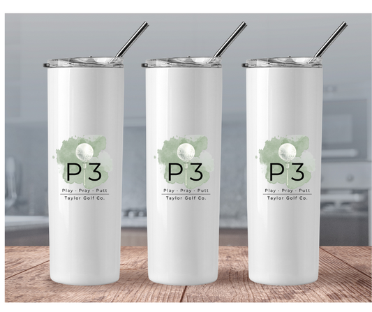 P3 Signature Logo Tumbler